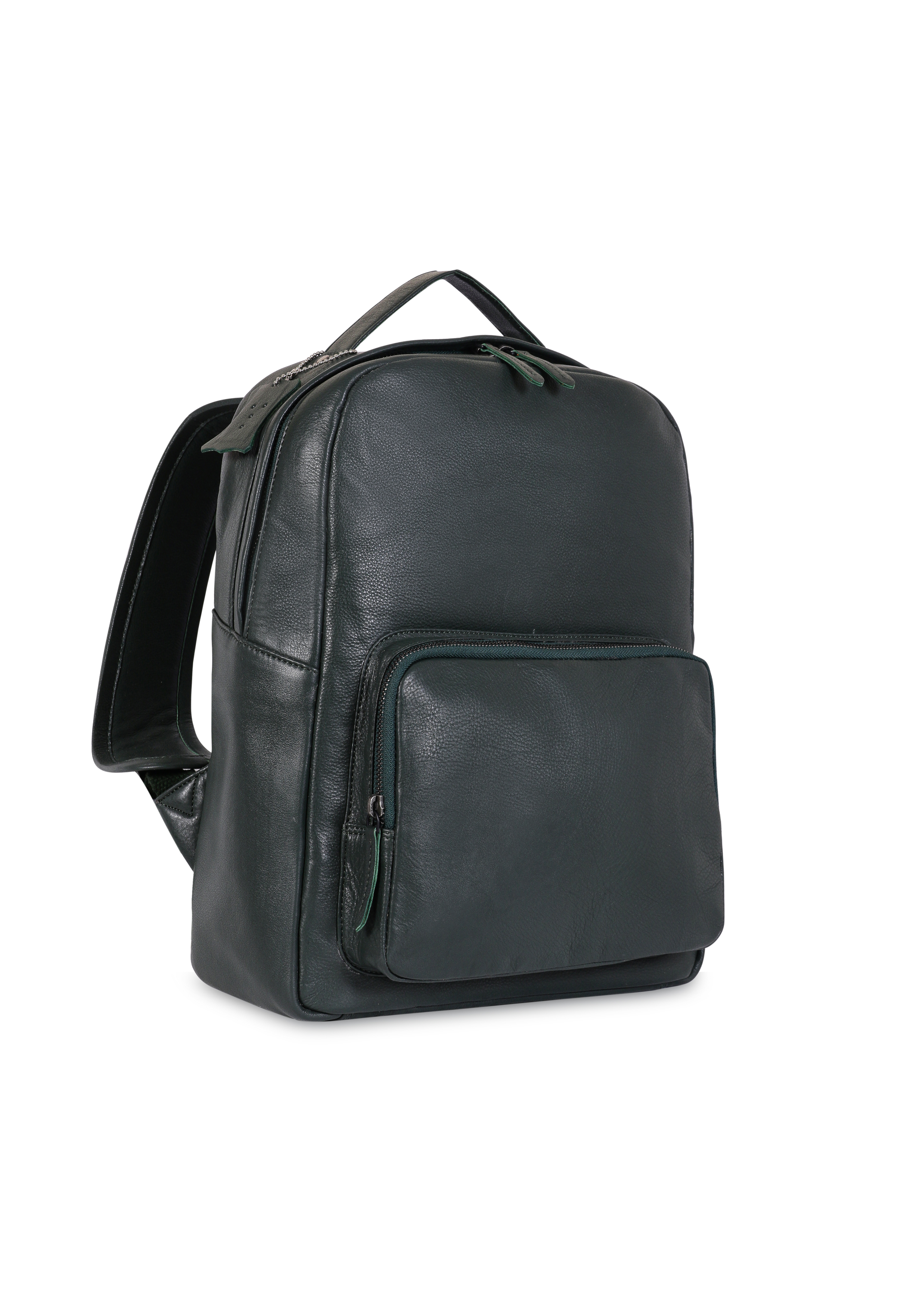 Sydney Forest Green – Men's Leather Backpack