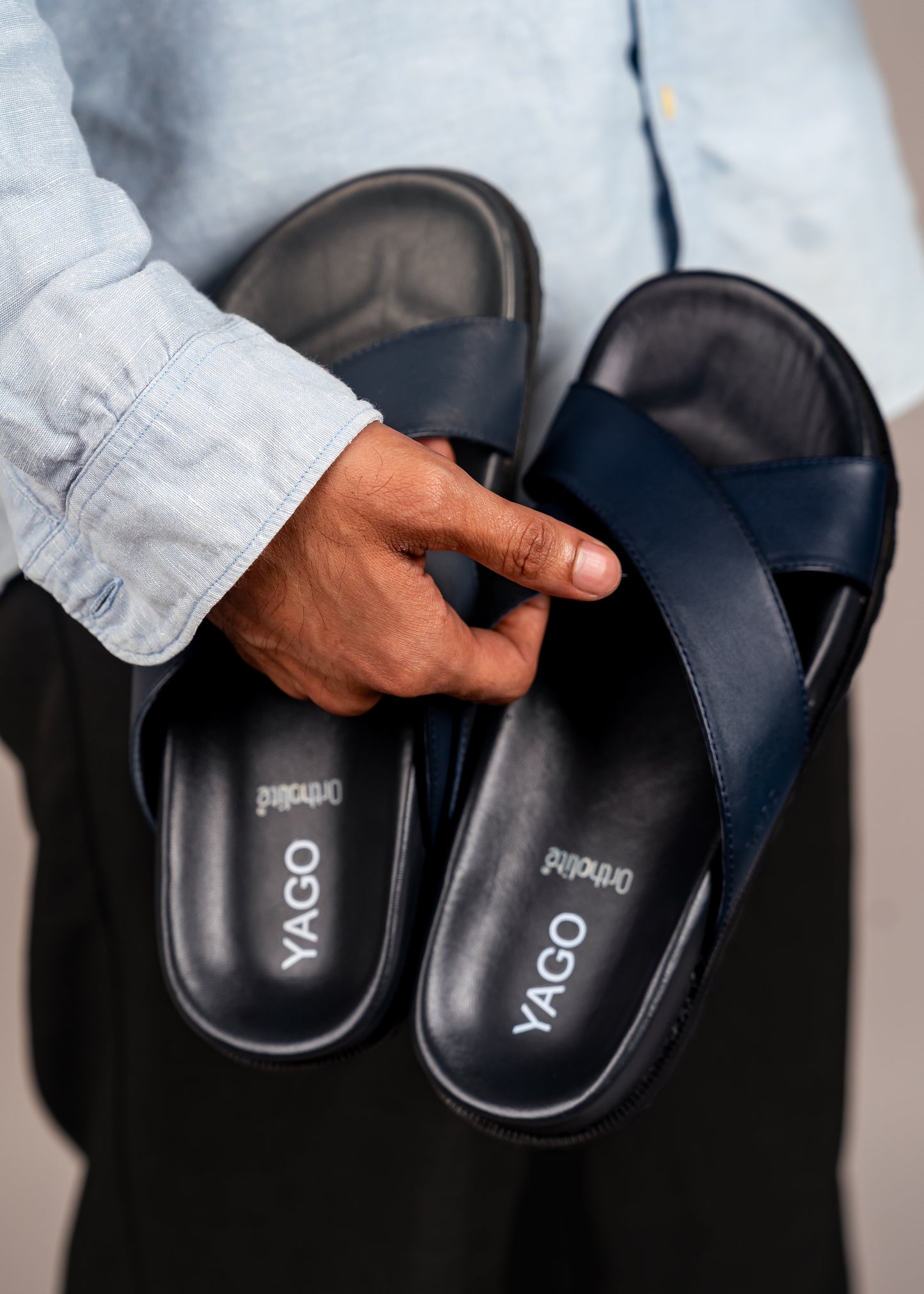 Spain sandal navy