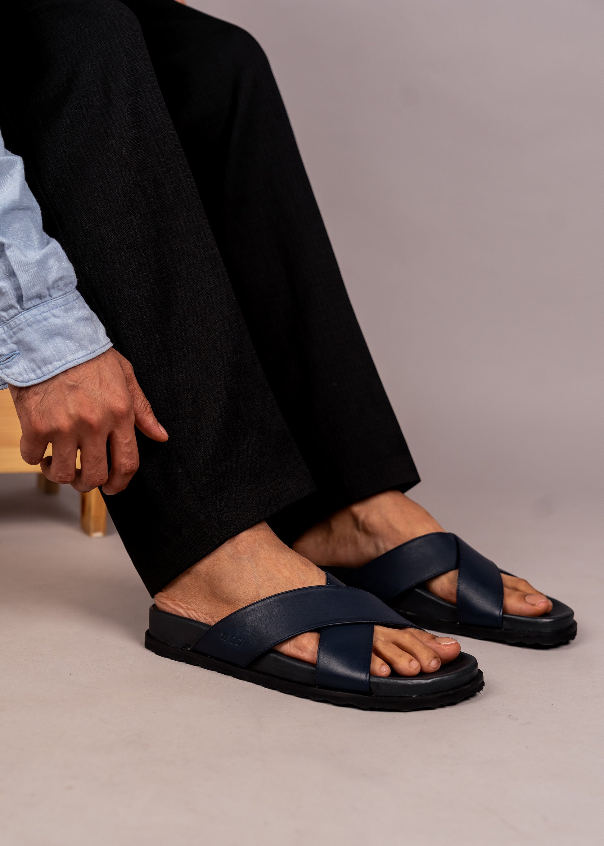 Spain sandal navy